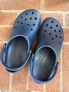 CROCS Navy Blue Classic Clog Sole